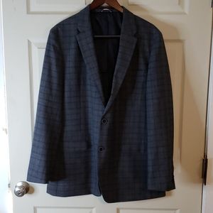 Gray and Blue Tommy Hilfiger Blazer